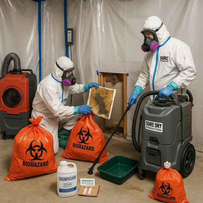 Contaminated Water Handling Protocols process in Venango County, PA